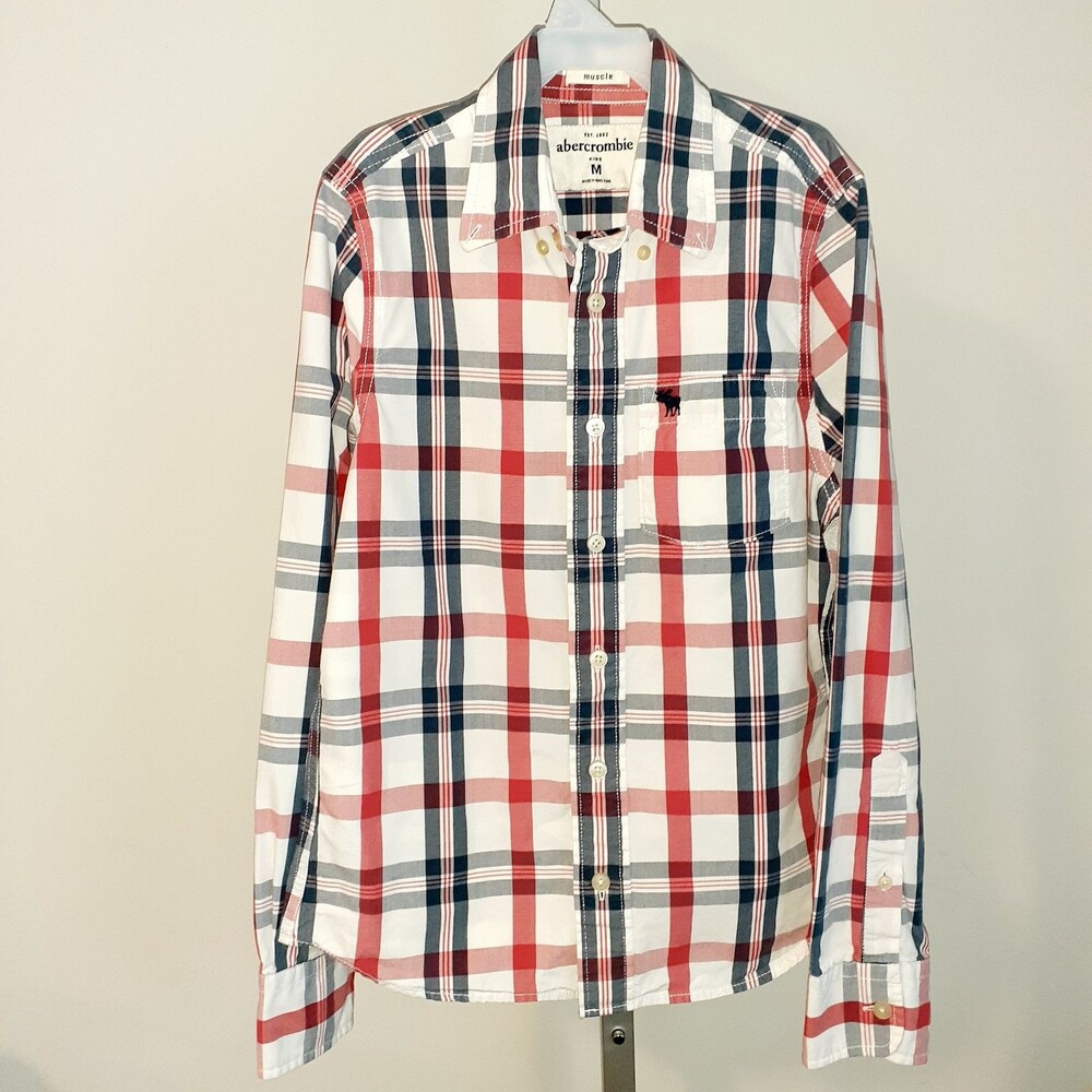 Abercrombie Kids Boys Button Down Size M